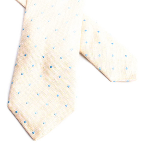 Penrose Tie Men Lemon Chiffon - Picture 4 of 5